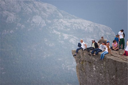 Preikestolen, Lysefjorden, Rogaland, Norvège Photographie de stock - Rights-Managed, Code: 700-03622813