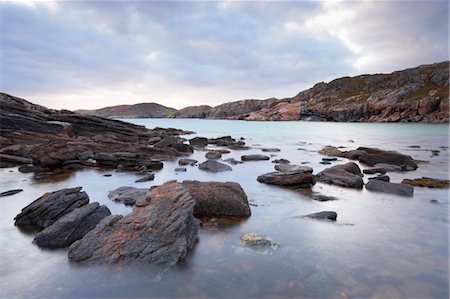 Oldshoremore, Sutherland, région montagneuse de Conseil Scottish Highlands, Ecosse Photographie de stock - Rights-Managed, Code: 700-03622958