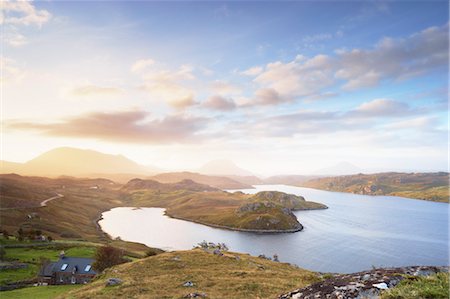 scottish - Loch Inchard, Sutherland, Highland Council Area, Scottish Highlands, Scotland Foto de stock - Con derechos protegidos, Código: 700-03622963