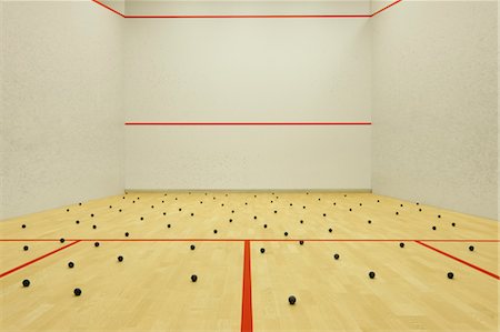 raquette - court de squash Photographie de stock - Rights-Managed, Code: 700-03623033