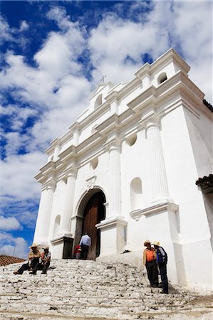 Iglesia de Santo Tomas, Chichicastenango, El Quiche Department, Guatemala Stock Photo - Rights-Managed, Code: 700-03638976