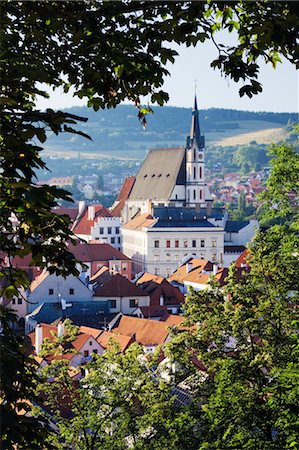 Cesky Krumlov, South Bohemian Region, Bohemia, Czech Republic Foto de stock - Con derechos protegidos, Código: 700-03639005