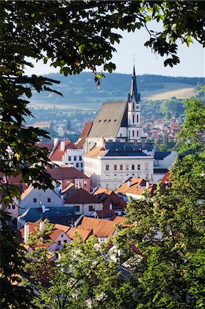 Cesky Krumlov, South Bohemian Region, Bohemia, Czech Republic Stock Photo - Rights-Managed, Code: 700-03639005