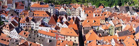 Cesky Krumlov, South Bohemian Region, Bohemia, Czech Republic Foto de stock - Con derechos protegidos, Código: 700-03639006