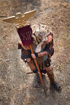 suit of armor - Historical Re-enactment to Celebrate the Founding of Rome on April 21, 753 BC, Rome, Italy Stock Photo - Rights-Managed, Code: 700-03639104