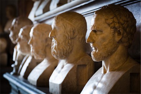 Hall des philosophes, musées du Capitole, place du Capitole, Rome, Italie Photographie de stock - Rights-Managed, Code: 700-03639174