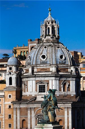 Santa Maria di Loreto, Rome, Italy Stock Photo - Rights-Managed, Code: 700-03639186