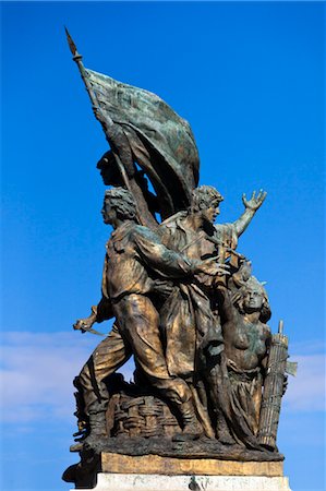 National Monument de Victor-Emmanuel II, Piazza Venezia, Rome, Italie Photographie de stock - Rights-Managed, Code: 700-03639182