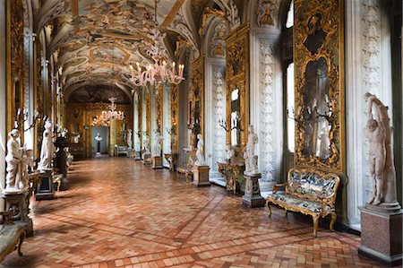 palace interior - Palazzo Doria Pamphilj, Rome, Italy Foto de stock - Con derechos protegidos, Código: 700-03639201