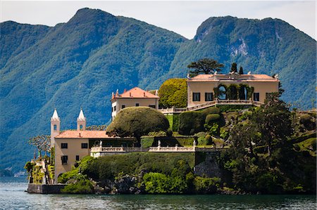 Villa del Balbianello, Lenno, Lake Como, Lombardy, Italy Foto de stock - Con derechos protegidos, Código: 700-03644368