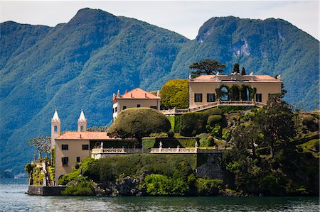 Villa del Balbianello, Lenno, Lake Como, Lombardy, Italy Fotografie stock - Rights-Managed, Codice: 700-03644368