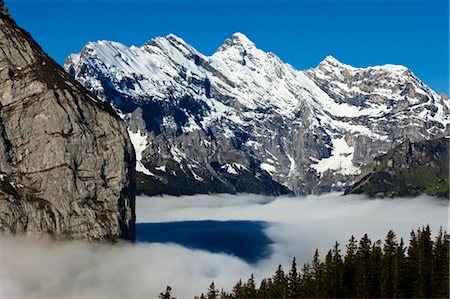 sky in switzerland - Jungfrau Region, Bernese Oberland, Switzerland Stock Photo - Rights-Managed, Code: 700-03644493