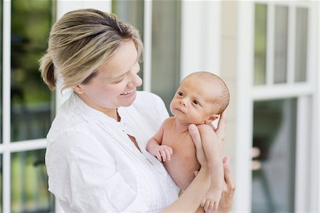 Mother Holding Baby Stock Photo - Rights-Managed, Code: 700-03644520
