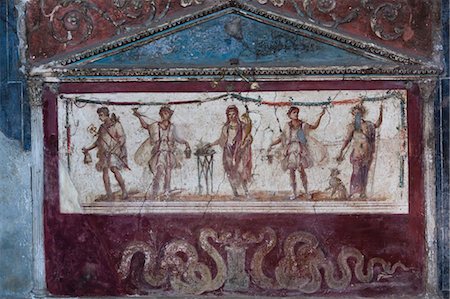 site - Fresco, Pompeii, Campania, Italy Stock Photo - Rights-Managed, Code: 700-03641120