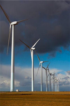 Wind Farm, La Mancha, Albacete, Castilla-La Mancha, Spain Stock Photo - Rights-Managed, Code: 700-03643128