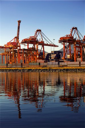 Vue du Port de Vancouver, en Colombie-Britannique, Canada Photographie de stock - Rights-Managed, Code: 700-03659147