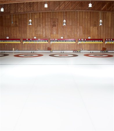 esporte de inverno - Curling Rink Foto de stock - Direito Controlado, Número: 700-03659244