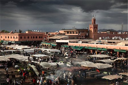 Djemaa el Fna, Marrakech, Maroc Photographie de stock - Rights-Managed, Code: 700-03665759