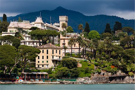 riviera town - Santa Margherita Ligure, Genoa Province, Ligurian Coast, Italy Stock Photo - Rights-Managed, Code: 700-03660077