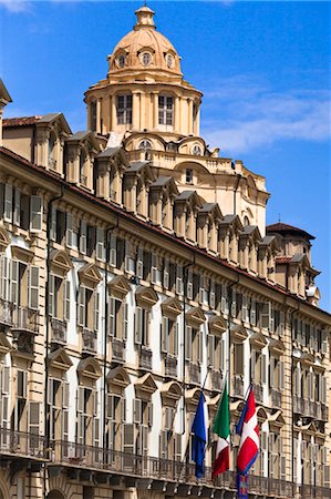 Piazza Castello, Turin, la Province de Turin, Piémont, Italie Photographie de stock - Rights-Managed, Code: 700-03660089