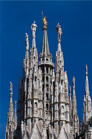 duomo milano - Milan Cathedral, Milan, Province of Milan, Lombardy, Italy Stock Photo - Rights-Managed, Code: 700-03660127