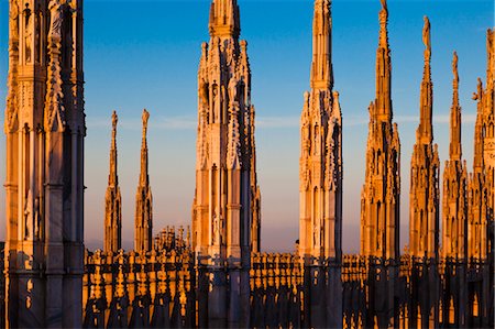 Milan Cathedral, Milan, Province of Milan, Lombardy, Italy Foto de stock - Con derechos protegidos, Código: 700-03660155