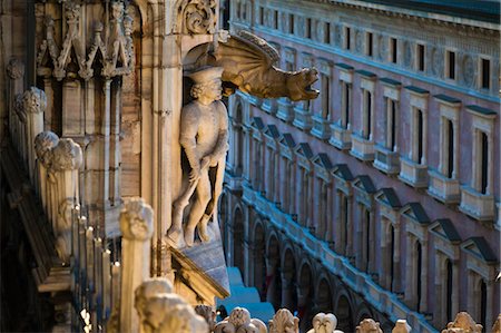 simsearch:700-03660135,k - Milan Cathedral, Milan, Province of Milan, Lombardy, Italy Stock Photo - Rights-Managed, Code: 700-03660156