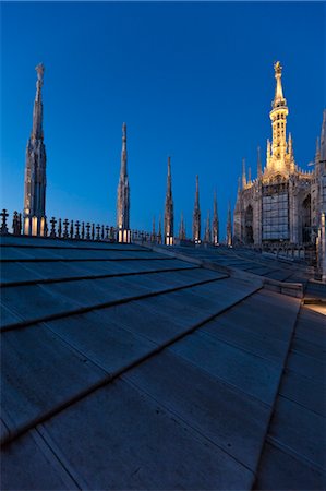 Milan Cathedral, Milan, Province of Milan, Lombardy, Italy Stock Photo - Rights-Managed, Code: 700-03660160