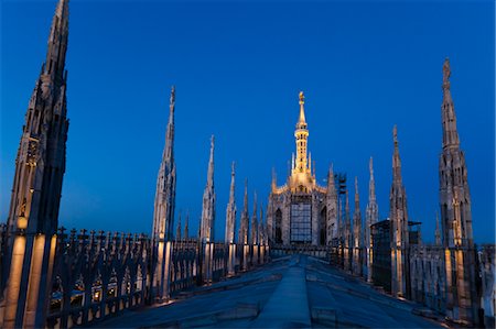 Milan Cathedral, Milan, Province of Milan, Lombardy, Italy Stock Photo - Rights-Managed, Code: 700-03660161