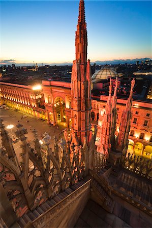 duomo milano - Milan Cathedral, Milan, Province of Milan, Lombardy, Italy Stock Photo - Rights-Managed, Code: 700-03660162