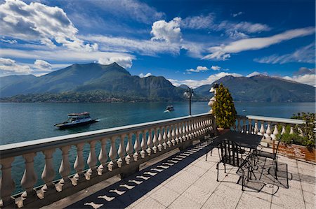 seeufer - Bellagio, lac de Côme, la Province de Côme, en Lombardie, Italie Photographie de stock - Rights-Managed, Code: 700-03660171