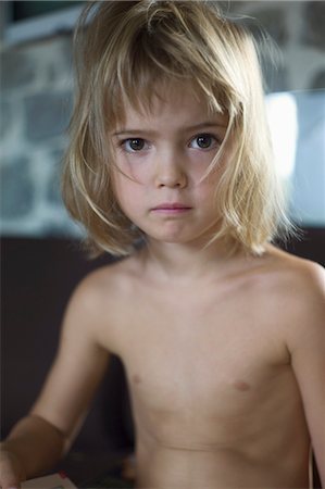 sleepy kid - Girl Waking Up Stock Photo - Rights-Managed, Code: 700-03681945