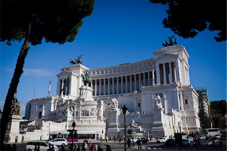 Victor Emmanuel Denkmal, Rom, Latium, Italien Stockbilder - Lizenzpflichtiges, Bildnummer: 700-03696780