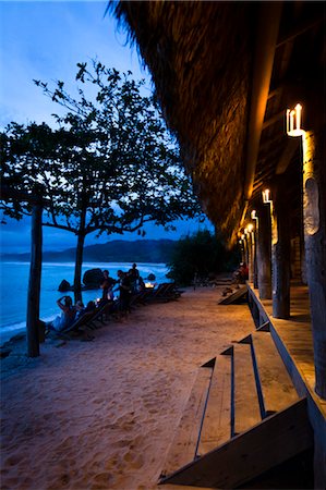 Dusk at Nihiwatu Resort, Sumba, Indonesia Stock Photo - Rights-Managed, Code: 700-03696904