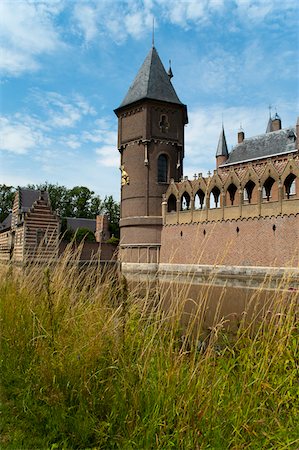 parapeto - Heeswijk Castle, 's-Hertogenbosch, North Brabant, Netherlands Foto de stock - Con derechos protegidos, Código: 700-03698229