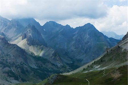 Été dans les montagnes de l'italien, la Vallée Maira, Italie Photographie de stock - Rights-Managed, Code: 700-03692134