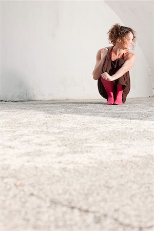 empty space - Portrait of Dancer Stock Photo - Rights-Managed, Code: 700-03719987