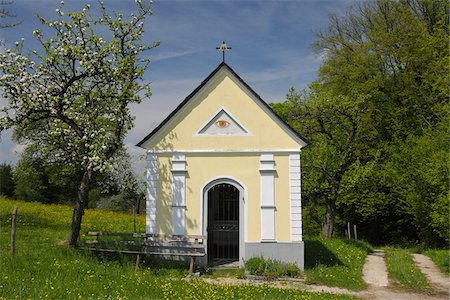 Chapel, Sonntagberg, Amstetten District, Mostviertel, Lower Austria, Austria Foto de stock - Con derechos protegidos, Código: 700-03720185