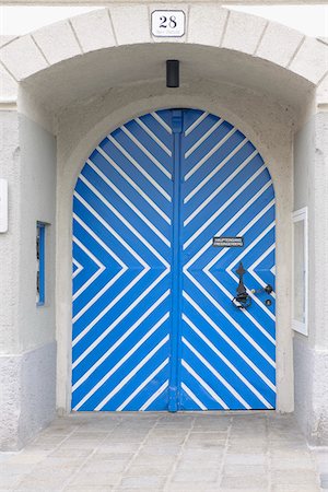 Door, Waidhofen an der Ybbs, Lower Austria, Austria Foto de stock - Con derechos protegidos, Código: 700-03720194