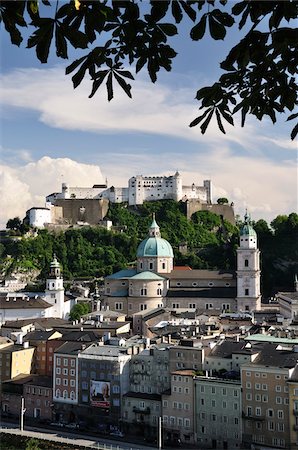 salzburg austria - Hohensalzburg Castle, Salzburg, Austria Stock Photo - Rights-Managed, Code: 700-03734670