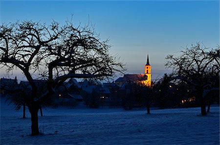 Church, Dauchingen, Black Forest, Baden-Wuerrtemberg, Germany Stock Photo - Rights-Managed, Code: 700-03737456