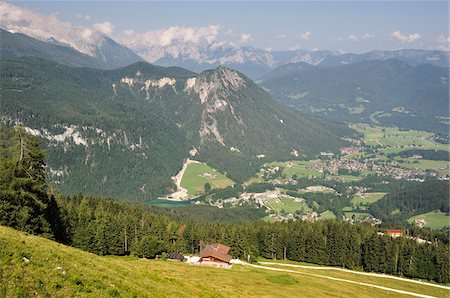 simsearch:841-06500579,k - View from Jenner Mountain, Bavaria, Germany Fotografie stock - Rights-Managed, Codice: 700-03737462
