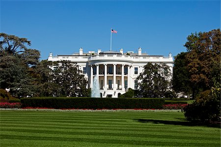 presidenziale - The White House, Washington, D.C., USA Fotografie stock - Rights-Managed, Codice: 700-03737584