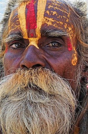 sadhu - Sadhu, Pashupatinath Temple, Kathmandu, Bagmati, Madhyamanchal, Nepal Stock Photo - Rights-Managed, Code: 700-03737812