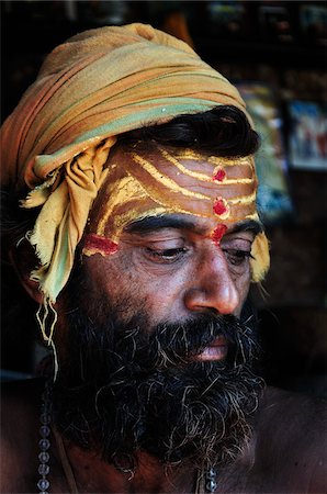 sadhu face photography - Sadhu, Pashupatinath Temple, Kathmandu, Bagmati, Madhyamanchal, Nepal Stock Photo - Rights-Managed, Code: 700-03737827