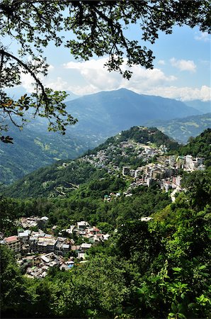 Gangtok, East Sikkim, Sikkim, India, Asia Stock Photo - Rights-Managed, Code: 700-03737845