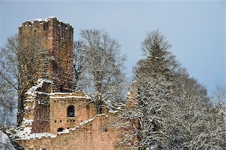 Castle Ruin Waldau, Koenigsfeld, Black Forest, Baden-Wurttemberg, Germany Stock Photo - Rights-Managed, Code: 700-03737919