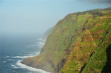 Coast near Ponta do Pargo, Madeira, Portugal Stock Photo - Rights-Managed, Code: 700-03737938