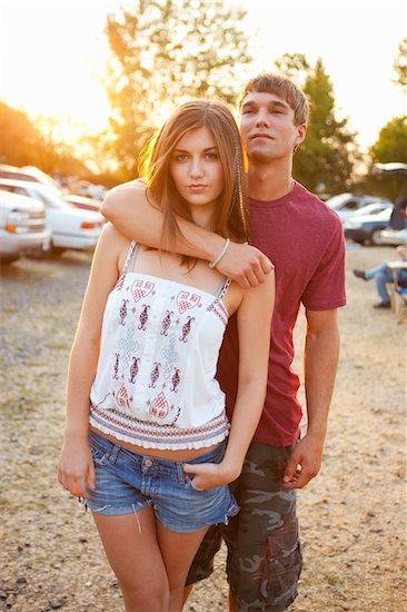 Young Couple at Drive-In Theatre Stock Photo - Premium Rights-Managed, Artist: Ty Milford, Image code: 700-03738551