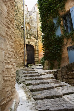 french door - Les Baux-de-Provence, Bouches-du-Rhone, Provence, France Stock Photo - Rights-Managed, Code: 700-03738659